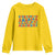 Everyone In America Parties On My Birthday Youth Sweatshirt 4th Of July Birthday Party - Wonder Print Shop