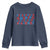 Everyone In America Parties On My Birthday Youth Sweatshirt 4th Of July Birthday Party - Wonder Print Shop
