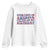 Everyone In America Parties On My Birthday Youth Sweatshirt 4th Of July Birthday Party - Wonder Print Shop