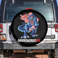 Dinosaur 4th of July Spare Tire Cover Funny Boys Kids Patriotic - Wonder Print Shop