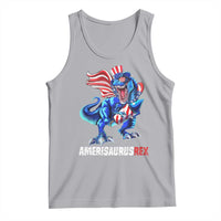 Dinosaur 4th of July Tank Top Funny Boys Kids Patriotic - Wonder Print Shop
