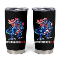Dinosaur 4th of July Tumbler Cup Funny Boys Kids Patriotic - Wonder Print Shop