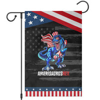Dinosaur 4th of July Garden Flag Funny Boys Kids Patriotic