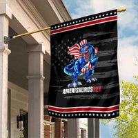 Dinosaur 4th of July Garden Flag Funny Boys Kids Patriotic