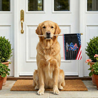 Dinosaur 4th of July Patriotic Handheld Flag Funny Boys Kids
