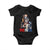 Bigfoot Merica Baby Onesie American Flag Patriotic 4th Of July Uncle Sam - Wonder Print Shop