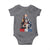 Bigfoot Merica Baby Onesie American Flag Patriotic 4th Of July Uncle Sam - Wonder Print Shop