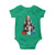 Bigfoot Merica Baby Onesie American Flag Patriotic 4th Of July Uncle Sam - Wonder Print Shop