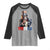 Bigfoot Merica Raglan Shirt American Flag Patriotic 4th Of July Uncle Sam - Wonder Print Shop