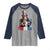 Bigfoot Merica Raglan Shirt American Flag Patriotic 4th Of July Uncle Sam - Wonder Print Shop