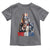 Bigfoot Merica Toddler T Shirt American Flag Patriotic 4th Of July Uncle Sam - Wonder Print Shop