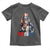 Bigfoot Merica Toddler T Shirt American Flag Patriotic 4th Of July Uncle Sam - Wonder Print Shop