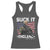 Suck It England Funny 4th of July George Washington 1776 Racerback Tank Top - Wonder Print Shop