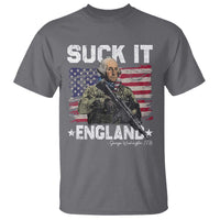 Suck It England Funny 4th of July George Washington 1776 T Shirt - Wonder Print Shop