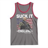 Suck It England Funny 4th of July George Washington 1776 Tank Top - Wonder Print Shop