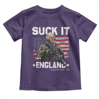 Suck It England Funny 4th of July George Washington 1776 Toddler T Shirt - Wonder Print Shop