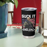 Suck It England Funny 4th of July George Washington 1776 Tumbler Cup - Wonder Print Shop