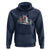 Bigfoot Hoodie Sasquatch American Flag Patriotic - Wonder Print Shop