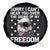 American Flag Eagle Spare Tire Cover Sorry I Cant Hear You Over The Sound Of My Freedom - Wonder Print Shop