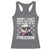 American Flag Eagle Racerback Tank Top Sorry I Cant Hear You Over The Sound Of My Freedom - Wonder Print Shop