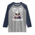 American Flag Eagle Raglan Shirt Sorry I Cant Hear You Over The Sound Of My Freedom - Wonder Print Shop