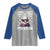 American Flag Eagle Raglan Shirt Sorry I Cant Hear You Over The Sound Of My Freedom - Wonder Print Shop