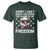 American Flag Eagle T Shirt Sorry I Cant Hear You Over The Sound Of My Freedom - Wonder Print Shop