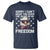American Flag Eagle T Shirt Sorry I Cant Hear You Over The Sound Of My Freedom - Wonder Print Shop