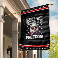 American Flag Eagle Garden Flag Sorry I Cant Hear You Over The Sound Of My Freedom