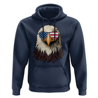 American Flag Patriotic Eagle Hoodie 4th of July - Wonder Print Shop