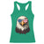 American Flag Patriotic Eagle Racerback Tank Top 4th of July - Wonder Print Shop