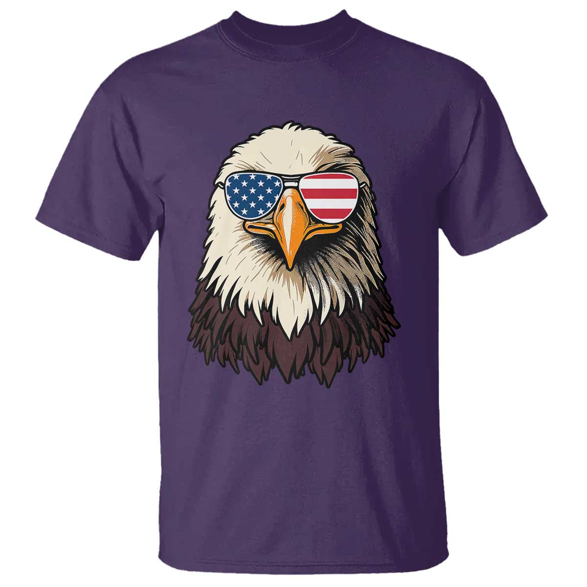American Flag Patriotic Eagle T Shirt 4th of July - Wonder Print Shop