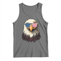 American Flag Patriotic Eagle Tank Top 4th of July - Wonder Print Shop