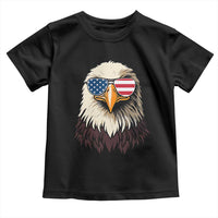 American Flag Patriotic Eagle Toddler T Shirt 4th of July - Wonder Print Shop