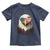 American Flag Patriotic Eagle Toddler T Shirt 4th of July - Wonder Print Shop