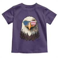 American Flag Patriotic Eagle Toddler T Shirt 4th of July - Wonder Print Shop