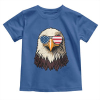 American Flag Patriotic Eagle Toddler T Shirt 4th of July - Wonder Print Shop