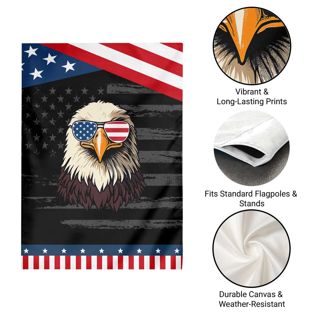 American Flag Patriotic Eagle Garden Flag 4th of July