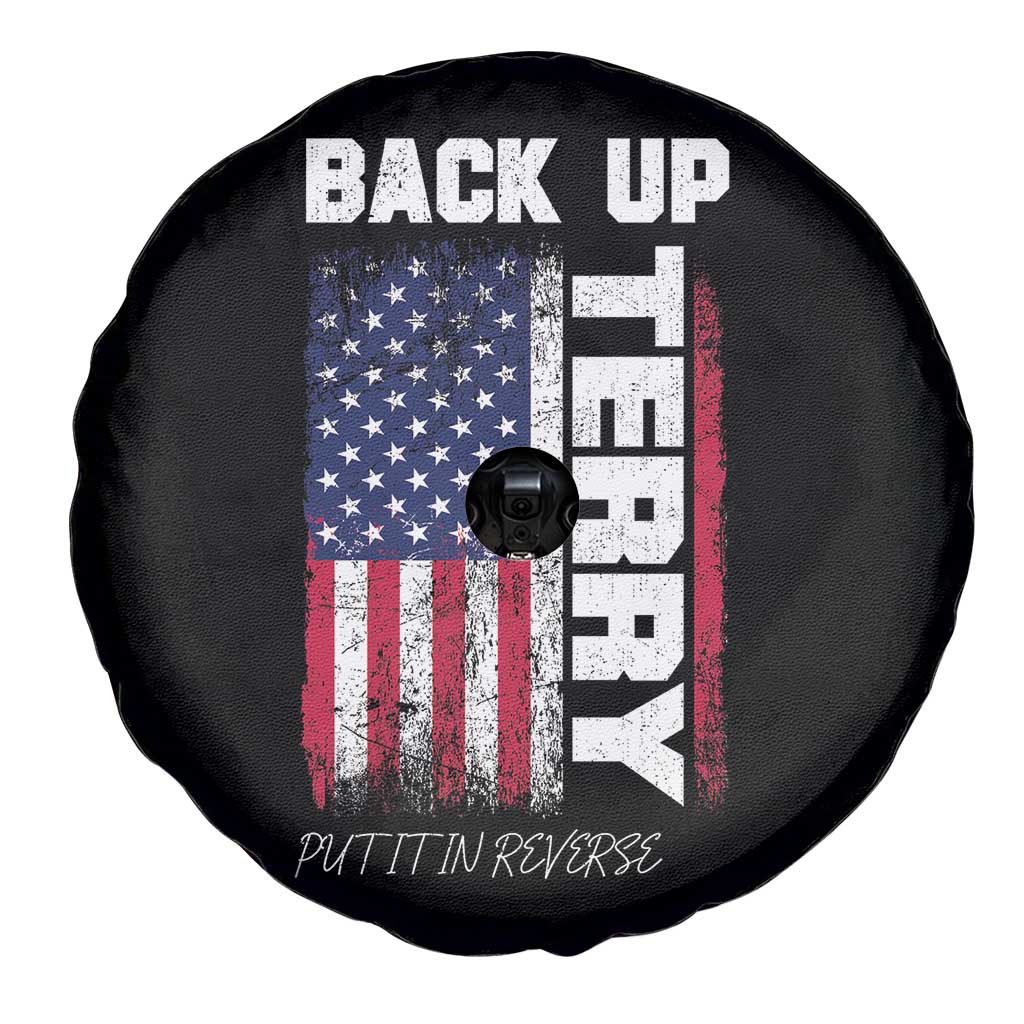 Back It Up Terry Put It In Reverse Spare Tire Cover Funny 4th of July Patriotic American Flag - Wonder Print Shop