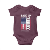 Back It Up Terry Put It In Reverse Baby Onesie Funny 4th of July Patriotic American Flag - Wonder Print Shop