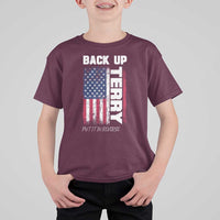 Back It Up Terry Put It In Reverse T Shirt For Kid Funny 4th of July Patriotic American Flag - Wonder Print Shop