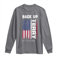 Back It Up Terry Put It In Reverse Long Sleeve Shirt Funny 4th of July Patriotic American Flag - Wonder Print Shop