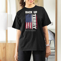 Back It Up Terry Put It In Reverse T Shirt For Women Funny 4th of July Patriotic American Flag - Wonder Print Shop