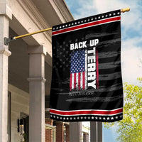 Back It Up Terry Put It In Reverse Garden Flag Funny 4th of July Patriotic American Flag