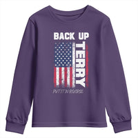 Back It Up Terry Put It In Reverse Youth Sweatshirt Funny 4th of July Patriotic American Flag - Wonder Print Shop