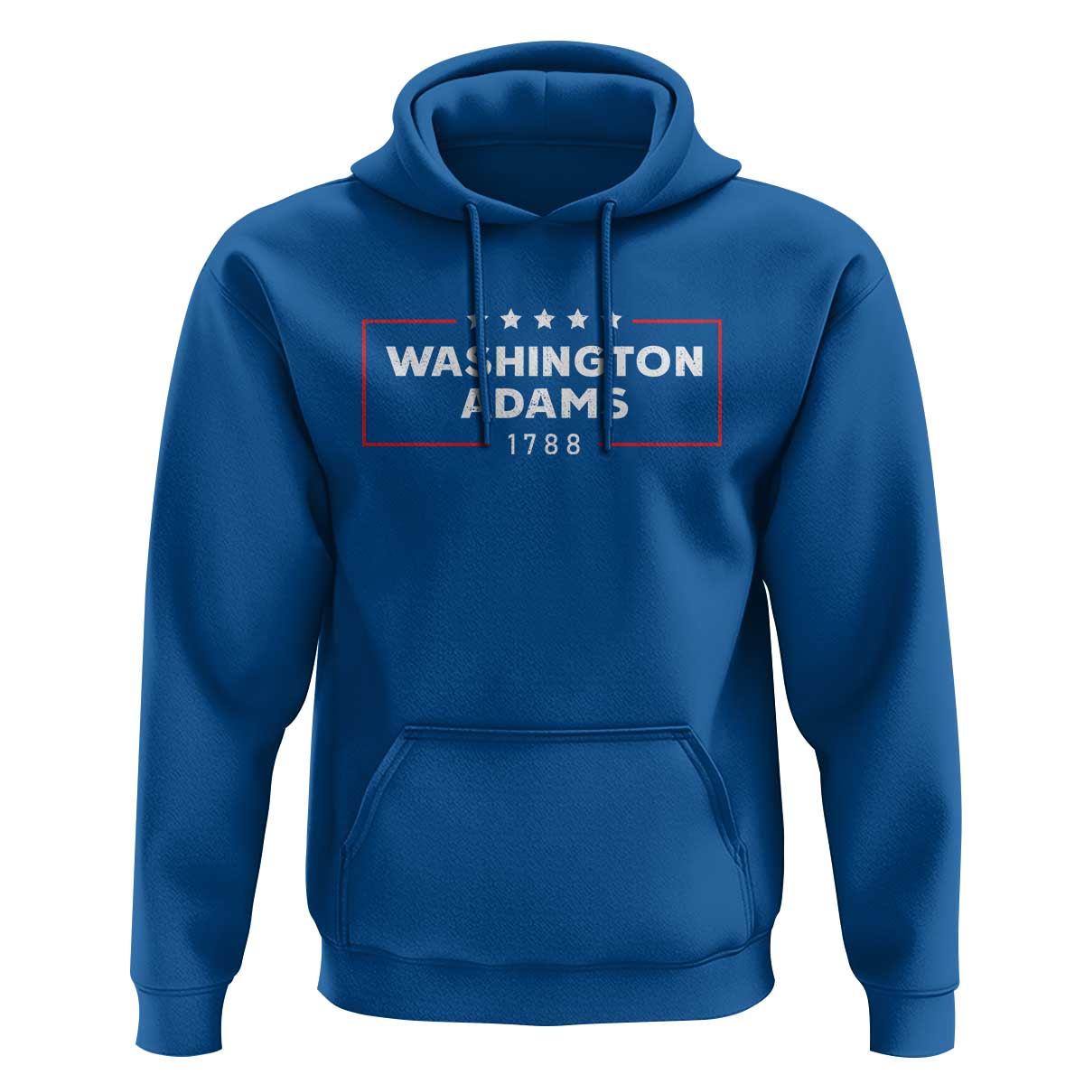 4th July George Washington 1788 Hoodie Retro President Campaign - Wonder Print Shop