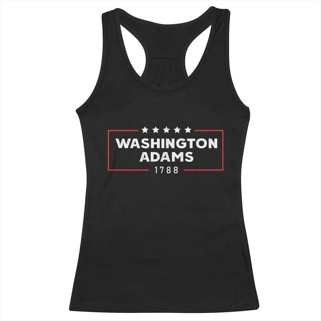 4th July George Washington 1788 Racerback Tank Top Retro President Campaign - Wonder Print Shop