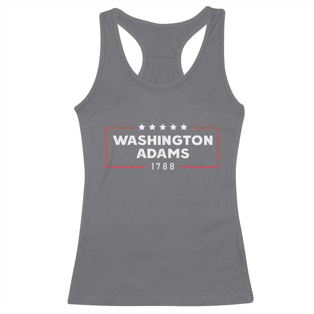 4th July George Washington 1788 Racerback Tank Top Retro President Campaign - Wonder Print Shop