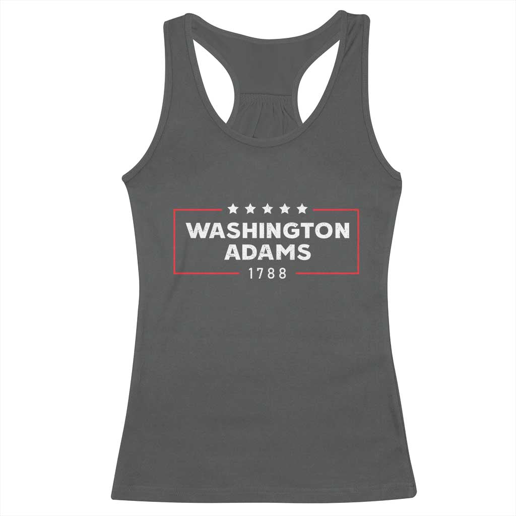 4th July George Washington 1788 Racerback Tank Top Retro President Campaign - Wonder Print Shop