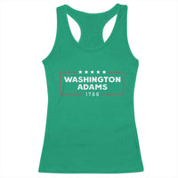 4th July George Washington 1788 Racerback Tank Top Retro President Campaign - Wonder Print Shop